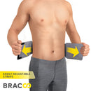 Bracoo BP31 Fulcrum Rückenbandage mit Stabilisierungsstäben