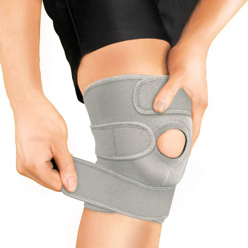 Bracoo Adjustable Compression Knee Patellar Pad Tendon Support Sleeve Brace  For Men Women - Arthritis Pain, Injury Recovery, Running, Workout, Ks10 ( -  Imported Products from USA - iBhejo